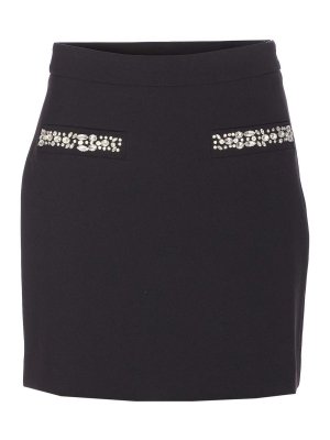 Liu Jo: mini skirts - Black Mini Skirt