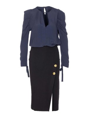 Pinko: maxi dresses - Omelette Dress