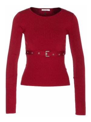 PATRIZIA PEPE: crew necks - Sweater With Belt