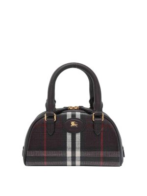 BURBERRY: bowling bags - Mini Highlands Bowling Bag