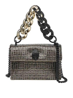 KURT GEIGER: shoulder bags - Mini Kensington Chain Shoulder Bag