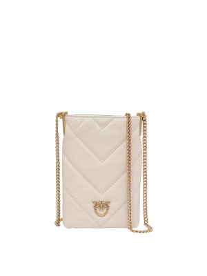Pinko: Bolsos Shopping - Bolso Shopping - Blanco