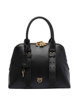 Pinko: Cofres - Bolsa De Bowling - Negro