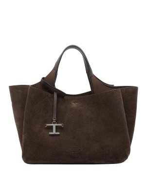 TOD'S: Handtaschen - Shopper - Braun