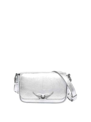 ZADIG&VOLTAIRE: クロスボディバッグ - クロスボディバッグ - 銀