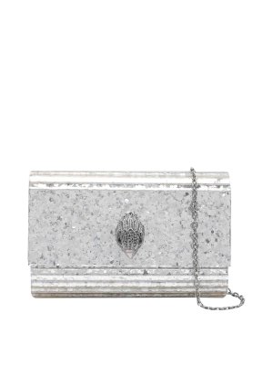 KURT GEIGER: Bolso clutch - Bolso Clutch - Plata