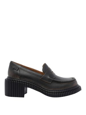 CAMPER: Mocasines y Zapatillas - Mocasines - Marrón