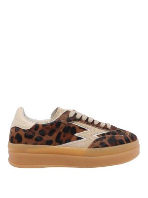MOA CONCEPT: trainers - Double Club Deluxe Leopard Print