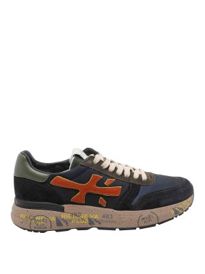 PREMIATA: Chaussures de sport - Baskets - Bleu