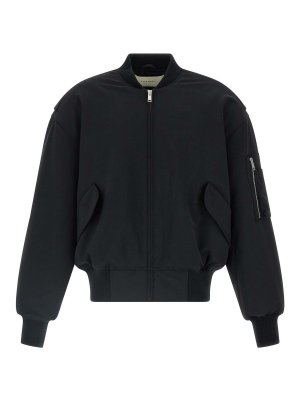 ENTIRE STUDIOS: Chaquetas Bomber - Chaqueta Bomber - Negro