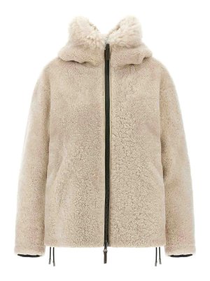 YVES SALOMON: Fur & Shearling Coats - Reversible Jacket