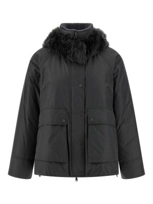 BRUNELLO CUCINELLI: padded jackets - Cashmere Neck Down Jacket