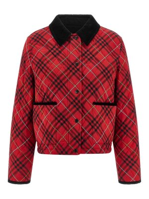 BURBERRY: casual jackets - Oldam Chk Jacket