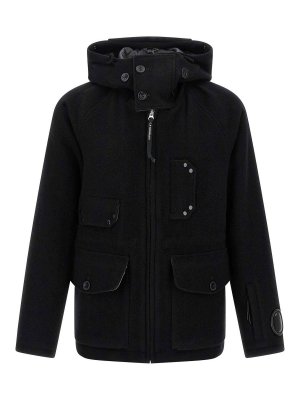 C.P. COMPANY: padded jackets - Wool Jacket