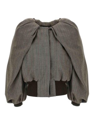 DRIES VAN NOTEN: Casualjacken - Casualjacke - Grau