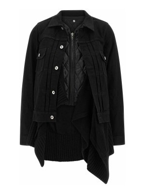 Sacai: シャツ - シャツ - 黒