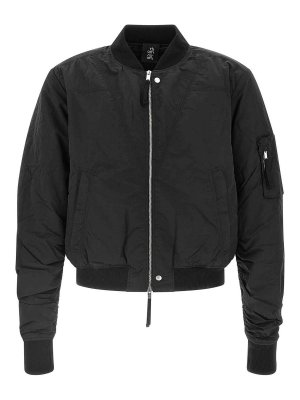 THOM KROM: Chaquetas Bomber - Chaqueta Bomber - Negro