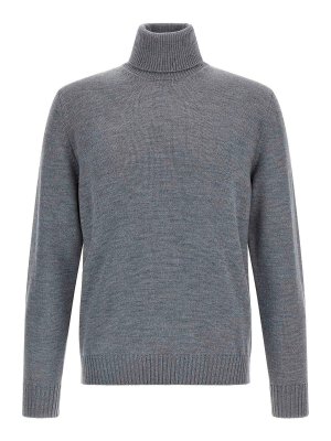 BALLANTYNE: crew necks - Wool Turtleneck Sweater