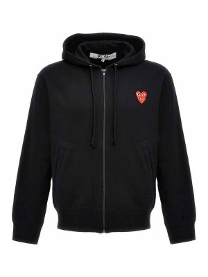 Comme des Garçons Play: Sweatshirts & Sweaters - Hoodie