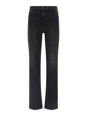 MOTHER: Jeans Rectos - Vaqueros Rectos - Negro