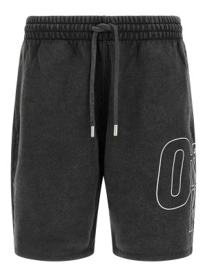 OFF-WHITE: Hosen Shorts - Shorts - Schwarz
