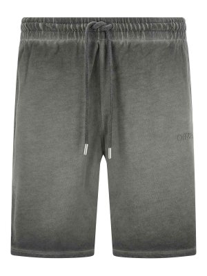 OFF-WHITE: pantaloni shorts - Pantaloncini Bermuda Skate