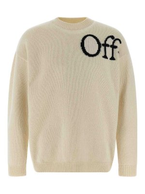OFF-WHITE: crew necks - Bookish Sweater