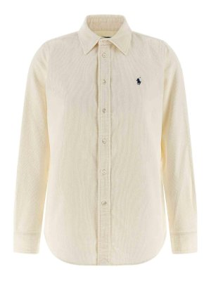 POLO RALPH LAUREN: シャツ - シャツ - ベージュ