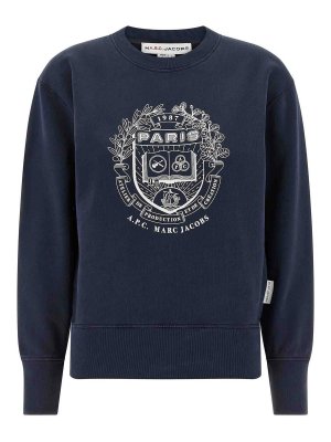 A.P.C.: Sweatshirts & Sweaters - Paris Apc Capsule Sweatshirt For Marc Jacobs