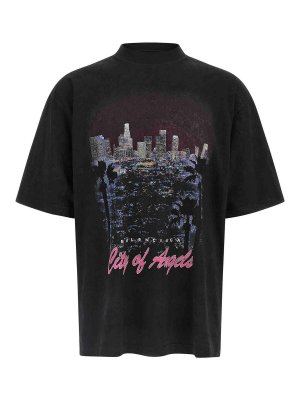 BALENCIAGA: Tシャツ - Tシャツ - 黒