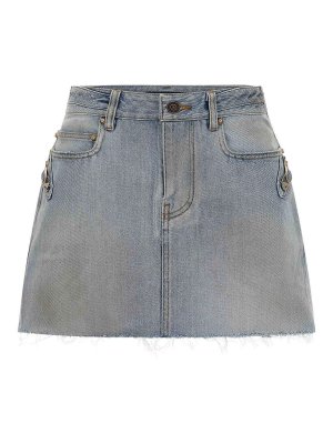 BALENCIAGA: Miniröcke - Minirock - Hellblau