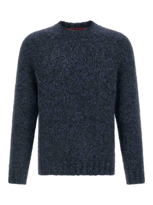 BRUNELLO CUCINELLI: クルーネック - クルーネック - ブルー