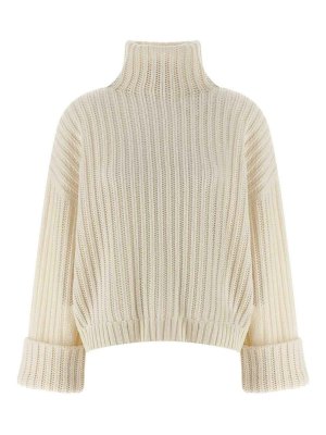 BRUNELLO CUCINELLI: crew necks - Cashmere Turtleneck Sweater