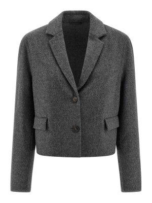BRUNELLO CUCINELLI: Blazer - Blazer - Grau