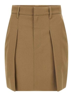 BRUNELLO CUCINELLI: mini skirts - Pleated Skirt