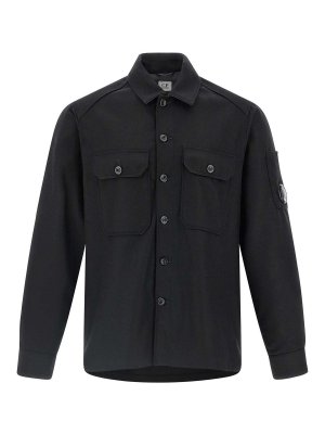 C.P. COMPANY: Camisas - Camisa - Negro