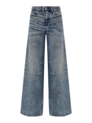 DIESEL: flared jeans - 1978 D-Akemi-Fsh Jeans