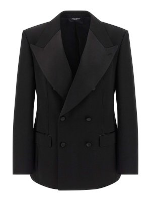 DOLCE & GABBANA: Blazer - Blazer - Negro