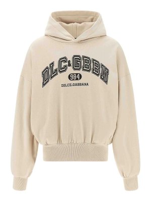 DOLCE & GABBANA: Sweatshirts und Pullover - Sweatshirt - Beige