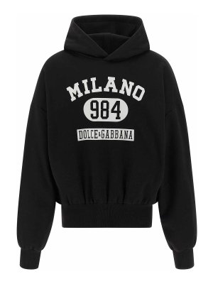 DOLCE & GABBANA: Sweatshirts und Pullover - Sweatshirt - Weiß