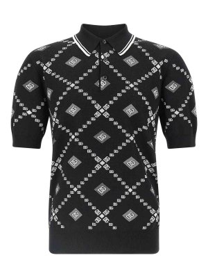 DOLCE & GABBANA: Poloshirts - Poloshirt - Weiß