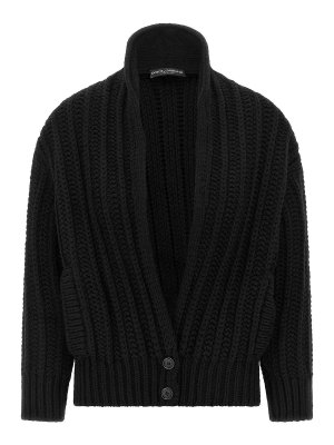 DOLCE & GABBANA: cardigans - Coarse Wool Cardigan