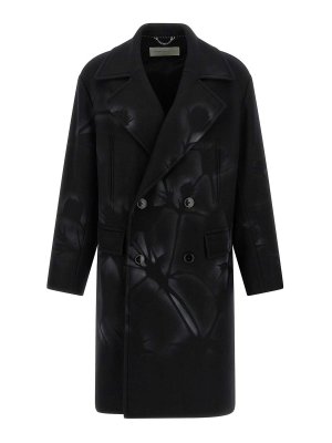 DRIES VAN NOTEN: トレンチコート - トレンチコート - 黒