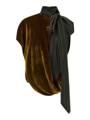 DRIES VAN NOTEN: Tops y camisetas sin mangas - Top - Multicolor