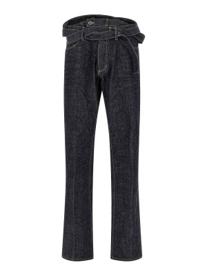 DSQUARED2: straight leg jeans - Magliano X  Capsule  Jeans