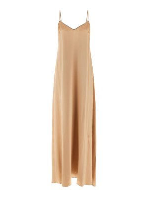 SALVATORE FERRAGAMO: Maxikleider - Maxikleid - Beige