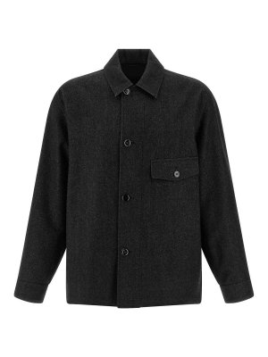 LEMAIRE: blouses - Wool Overshirt