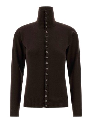 LEMAIRE: Cardigans - Cardigan - Braun