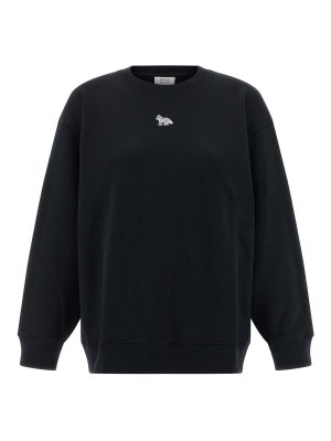 MAISON KITSUNÉ: Sudaderas y suéteres - Sudadera - Negro