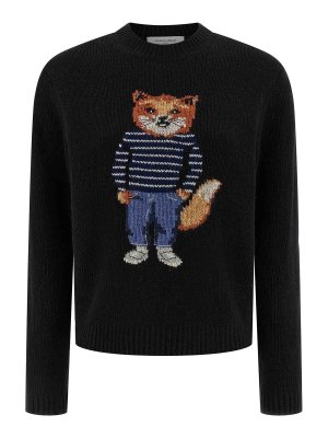 MAISON KITSUNÉ: crew necks - Sweater